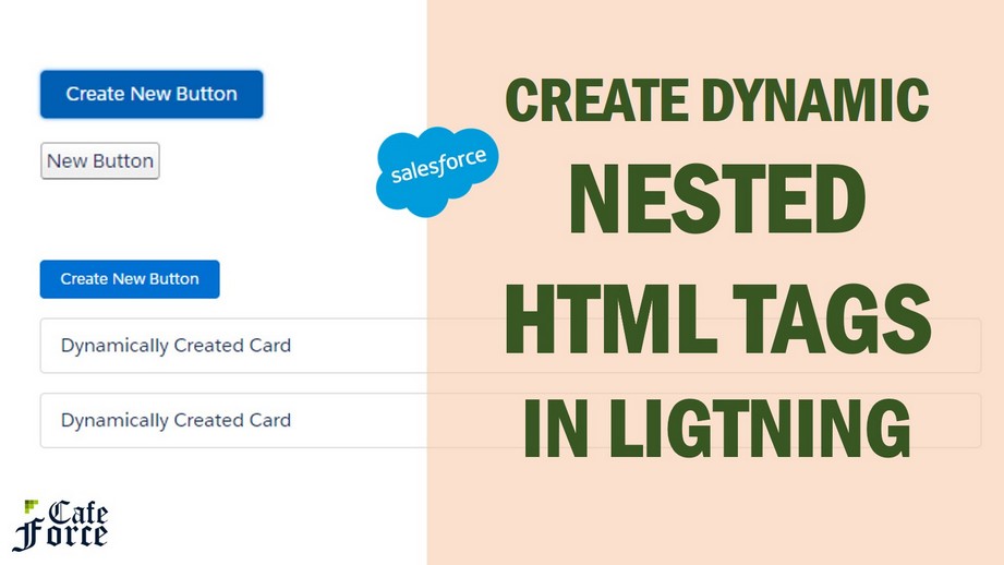 Dynamic nested HTML tags creation