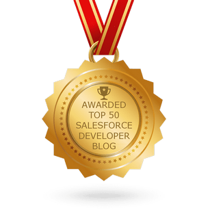 salesforce top 50 blogs winner